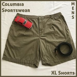 Columbia Sportswear Khaki Green Mens Shorts XL